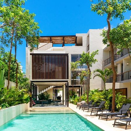 Private Pool And Roof Top For 3 In La Veleta Tulum Exteriör bild