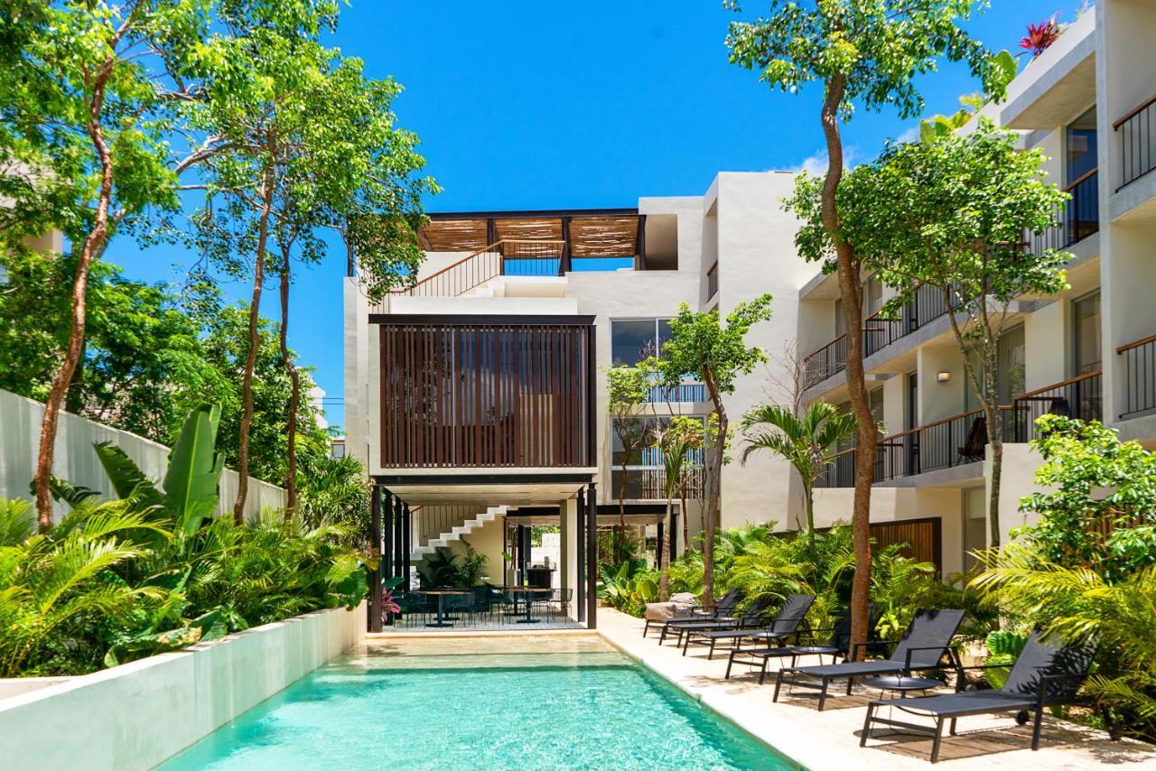 Private Pool And Roof Top For 3 In La Veleta Tulum Exteriör bild