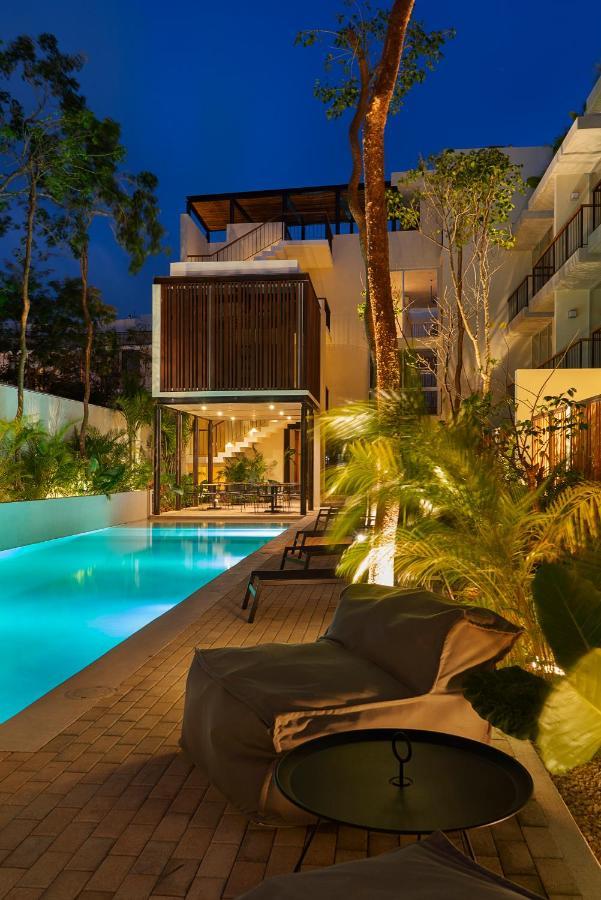 Private Pool And Roof Top For 3 In La Veleta Tulum Exteriör bild