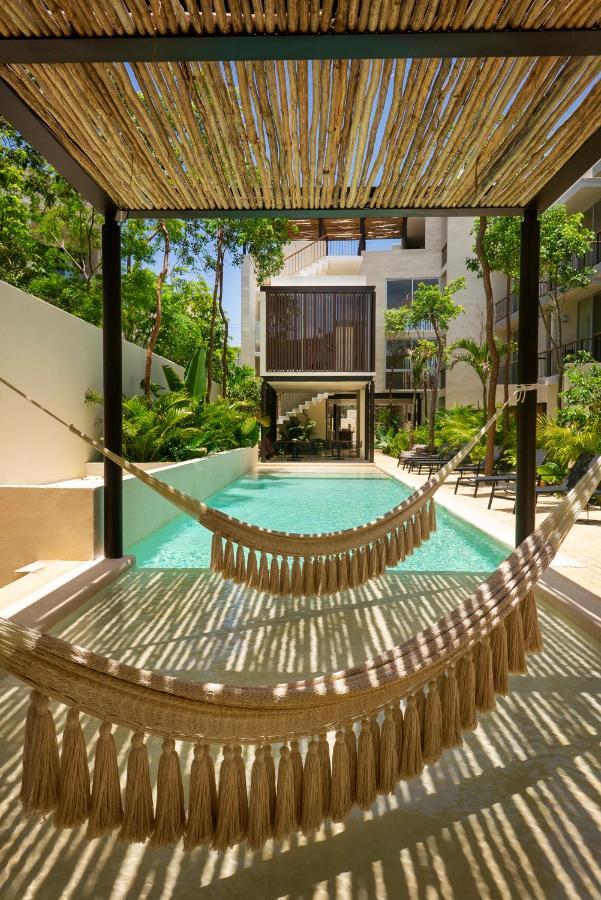 Private Pool And Roof Top For 3 In La Veleta Tulum Exteriör bild